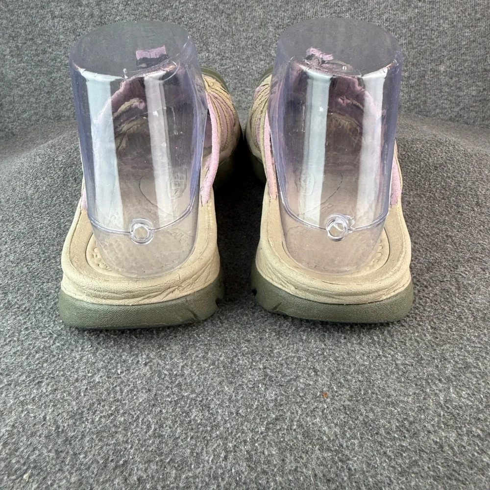 Keen Bali Strap Sandals Womens 8 Khaki/Lavender Waterproof Slide Shoes